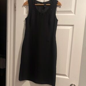 Elegant Black Sleeveless Dress